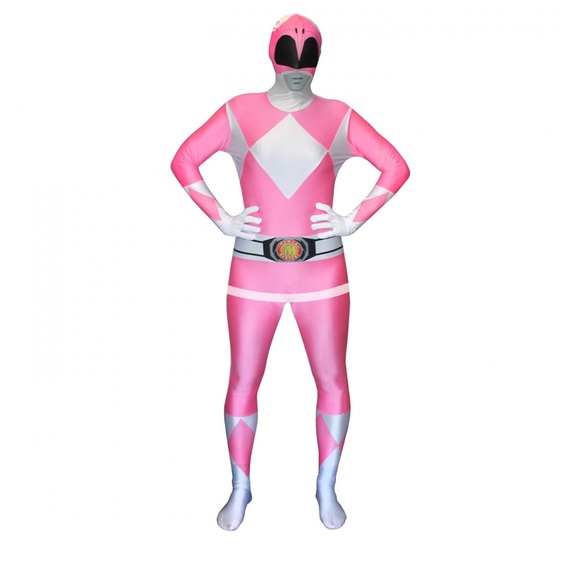 Officially licensed Pink Power Rangers Morphsuit XL - Picture 2 of 9